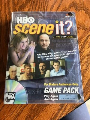 Scene It HBO Edition (Game Pack) (DVD Video Game, 2005) New Never used unsealed - Image 1 of 3