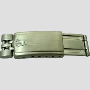 Cierre de correa de reloj Rolex Oyster Datejust EE. UU. 10 mm JB 6916 6723 6724 - Imagen 1 de 4