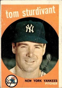 TOM STURDIVANT 1959 Topps #41 BUY ANY 2 ITEMS FOR 50% OFF   B215R2S8P15