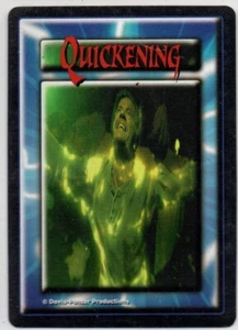 1st Edition Highlander TCG CCG Quickening Card  Generic Immortal (Bob Q) - Picture 1 of 2