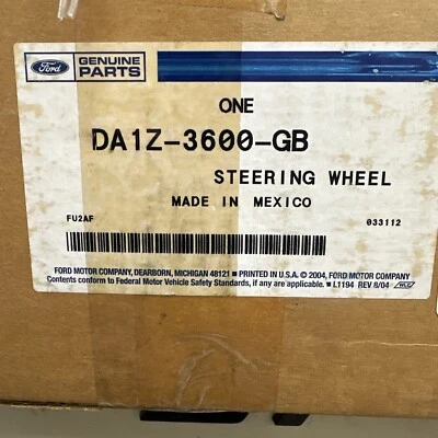 Volante Lincoln MKX 3.7 V6 2012-15 DA1Z3600 GB marrón con cara satinada nuevo en stock Foto 1 de 4