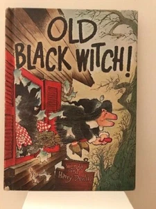 OLD BLACK WITCH! Wende & Harry Devlin 1966 Parents Magazine - Picture 1 of 8