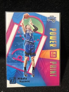 2020-21 Panini Donruss Power in the Paint #4 Nikola Vucevic NBA Basketball Card