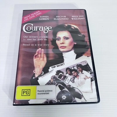 Courage DVD Sophia Loren Crusade Family True Story Crime Drugs - Image 1 of 3