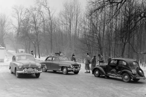 Nathan Schorlemmer, Borgward Hansa 1953 4x6 Motor Racing Photo - Picture 1 of 1