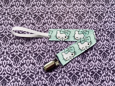Ms Kitty Kat Adorable Pacifier Clip Baby Girl Japan Kitten - Image 1 of 3