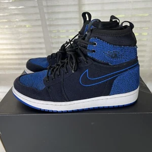 Nike Air Jordan 1 Retro Ultra High OG Flyknit “Royal” Men Size 8.5 Blue Black - Picture 1 of 13