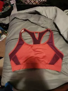 Jockey L Racerback Crop Top Modern Fit Bra Pink - Picture 1 of 1