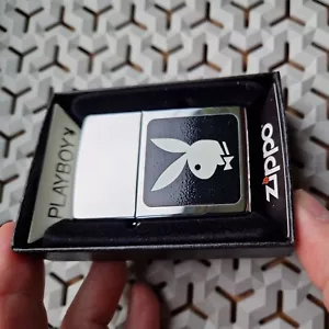 150pb107 Zippo Playboy Black And White - Picture 1 of 6