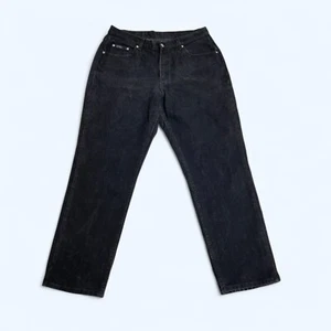 DENIM RIDERS Womens Premium Denim Black Jeans UK 16 (W33" L30") - Picture 1 of 11