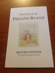 Beatrix Potter Themed Postcard - The Tale of Pigling Bland #1 - NEW - Picture 1 of 1
