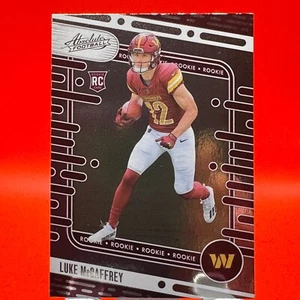 2024 Luke McCaffrey RC Panini Absolute #176 - Picture 1 of 2