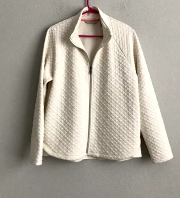 Chaqueta Isaac Mizrahi Soho Tejida Jacquard Tulipán Dobladillo - Sal Marina (Talla XS) a567701 - Foto 1 de 4