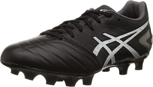 ASICS Soccer Football Spike Shoes DS LIGHT 1103A068 Black Silver US6.5(25cm) - Picture 1 of 7