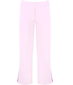 ID Ideology Girls Colorblocked Fleece Sweatpants Pink Lavender Size S - Picture 1 of 1