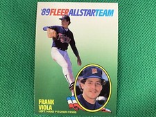1989 Fleer All-Stars #12 Frank Viola Minnesota Twins