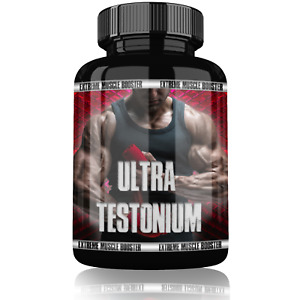 Ultra Testonium Muskelaufbau Booster Testo Testosteron Anabol Extrem 120 Kapseln