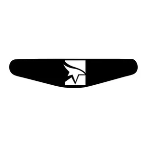 Mirrors Edge - Play Station PS4 Lightbar Sticker Aufkleber weiss - Picture 1 of 2