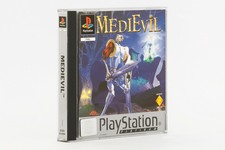 Medievil Sony PlayStation 1 Platinum ps1 PAL - 1998 (Complete with Map)