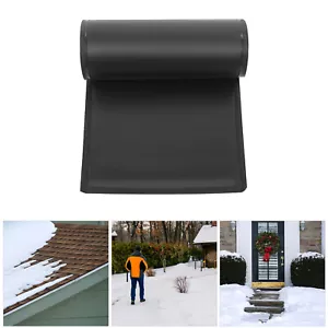 Beheizte Schneeschmelzmatte 10 Fuß x 13 Zoll PVC Schnee- und Eisschmelzmatte Innen/Außen - Bild 1 von 20