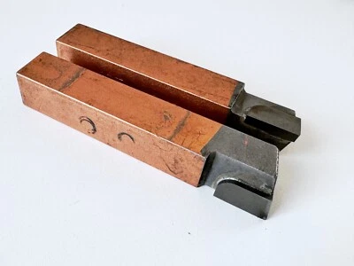 (2) ACT AL12 370 Carbide Tipped 3/4" X 3/4 X 4-1/2 HSS Lathe Tool Bit Cutting LH - Image 1 of 4