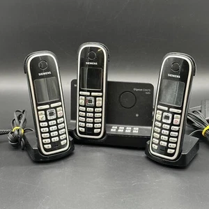 Siemens Gigaset CX475 isdn - 3x Mobilteil inkl. Anrufbeantworter & Ladeschale - Bild 1 von 1