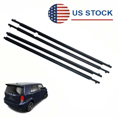 Belt Molding Weatherstrip Trim Set For Toyota SCION XB 2008-2015 75710-12820 USA Foto 1 de 4