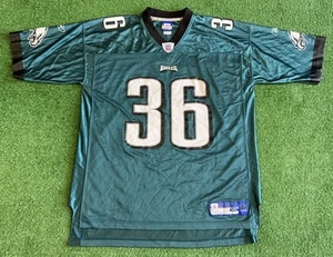 Philadelphia Eagles Football Jersey Brian Westbrook Reebok Size XL Authentic NFL - Picture 1 of 7