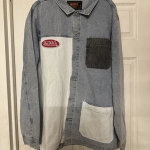 Giacca di jeans Von Dutch taglia 3 XL - Foto 1 di 2
