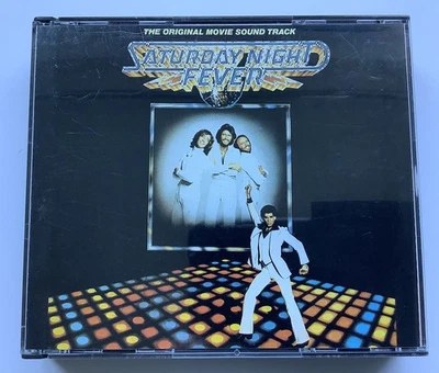 SATURDAY NIGHT FEVER Soundtrack 2xCD FATBOX 1987 Polydor 800068-2 Bee Gees EX - Image 1 of 4