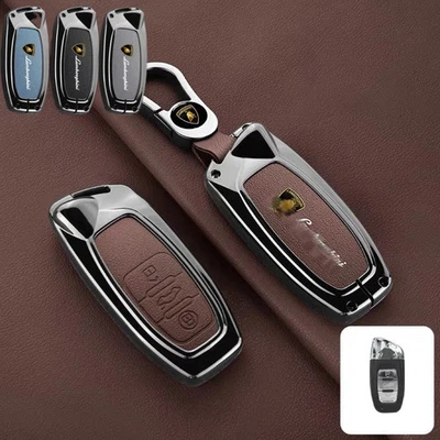 Remote Key Fob Cover Case for Lamborghini Aventador SVJ Huracan EVO URUS - Image 1 of 4