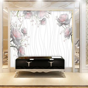 Fotomural no tejido papel pintado murales 3D alta resolución hermosa rosa 9676 - Imagen 1 de 3