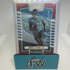 2024 Panini Absolute - Travis Etienne #47 Red Squares /499 Jaguars - Picture 1 of 2