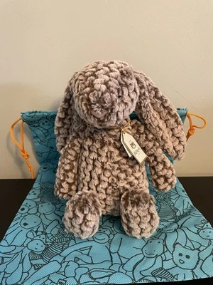 Jellycat Bashful Luxe Bunny Pine - Neu mit Etikett & Staubbeutel - Bild 1 von 4
