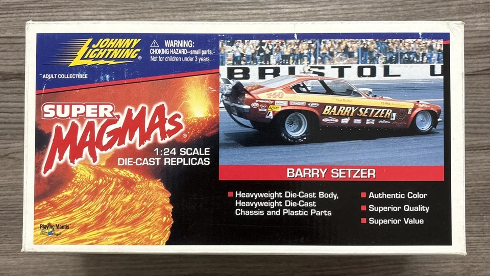 Barry Setzer Johnny Lightning Super Magmas 1:24 Scale Diecast 382-02 Cranberry - Image 1 of 4