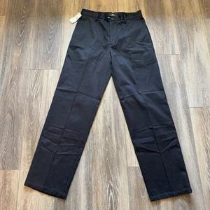 NWT Dockers Signature Khakis Black Mens SZ W31 X L32 100% Cotton Preppy MSRP $58 - Picture 1 of 12