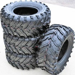 4 Forerunner Mars B 27x11.00-12 27x11-12 56F 6 Ply MT M/T Mud ATV UTV Tires - Picture 1 of 8