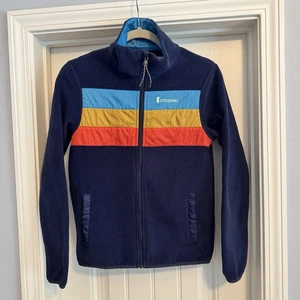 COTOPAXI Women’s XS Teca Fleece Jacket Navy Blue Long Sleeve Pockets Full Zip - Picture 1 of 8