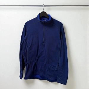 Camisa térmica PATAGONIA Capilene 1/4 cremallera capa base manga larga para hombre talla: grande - Imagen 1 de 8