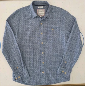 Fat Face Men's Blue Check Shirt Size Large Pocket Cotton Excellent condition - Picture 1 of 10