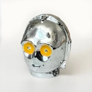 Lego Star Wars Minifigure Chrome Silver Protocol Droid TC-14 x134pb01 sw0385 - Picture 1 of 2