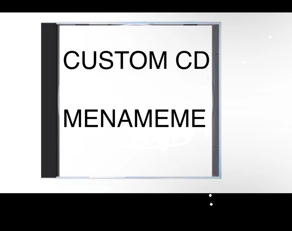 CUSTOM CD - ANY ALBUM CUSTOM MADE MUSIC  - Image 1 of 1