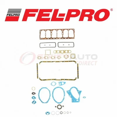 Fel-Pro Gasket Set for 1957-1959 Dodge D300 Pickup 4.3L L6 - Engine Gaskets wr Foto 1 de 4