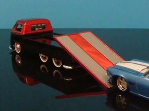 Old S'kool 1963 VW Volkswagen Bus with Rollback Flatbed 1/64 Scale Ltd Edition I - Picture 1 of 6