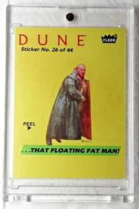 1984 DUNE MOVIE TRADING CARD STICKER 26 THAT FLOATING FAT MAN. - Picture 1 of 3