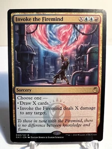 MTG Invoke the Firemind - Guilds of Ravnica Rare 040/127 Magic the Gathering - Picture 1 of 2