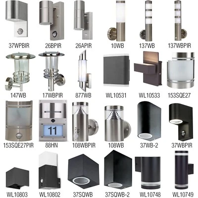 Grafner Wandlampe Außenlampe Wandleuchte Gartenleuchte LED Lampen Außenleuchte - Bild 1 von 4