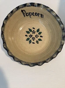 Three Rivers Pottery 1994 Popcorn Bowl - Picture 1 of 3