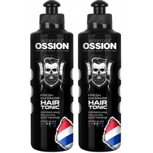MORFOSE Ossion Fresh Massage Mint Hair Tonic Barber Shop 250 ml (2 Pcs Offer)