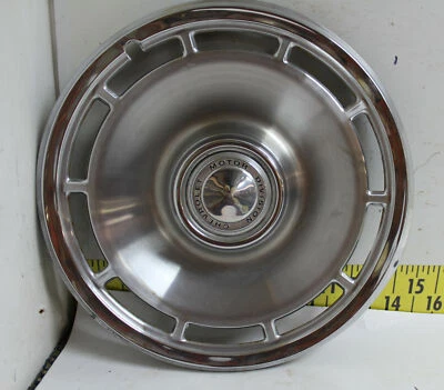 Оригинальные колпаки колес GM 14 дюймов 03990555 1971-1973 Chevrolet Camaro Chevelle Nova (2783) - Изображение 1 из 4